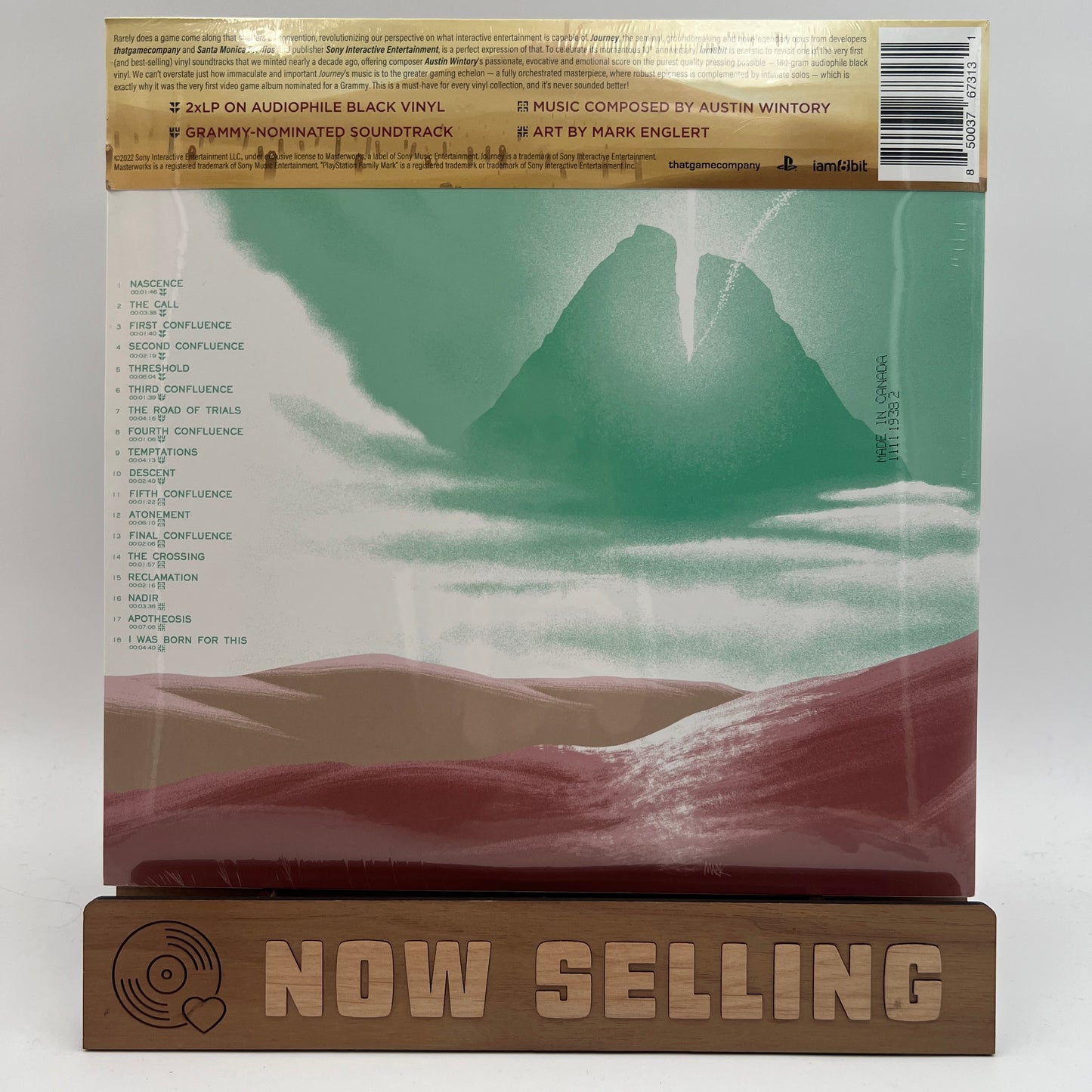 Austin Wintory - Journey Soundtrack Vinyl LP Reissue SEALED