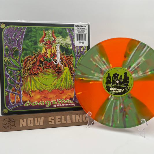 Bongzilla - Gateway Vinyl LP Orange / Green Pinwheel Splatter