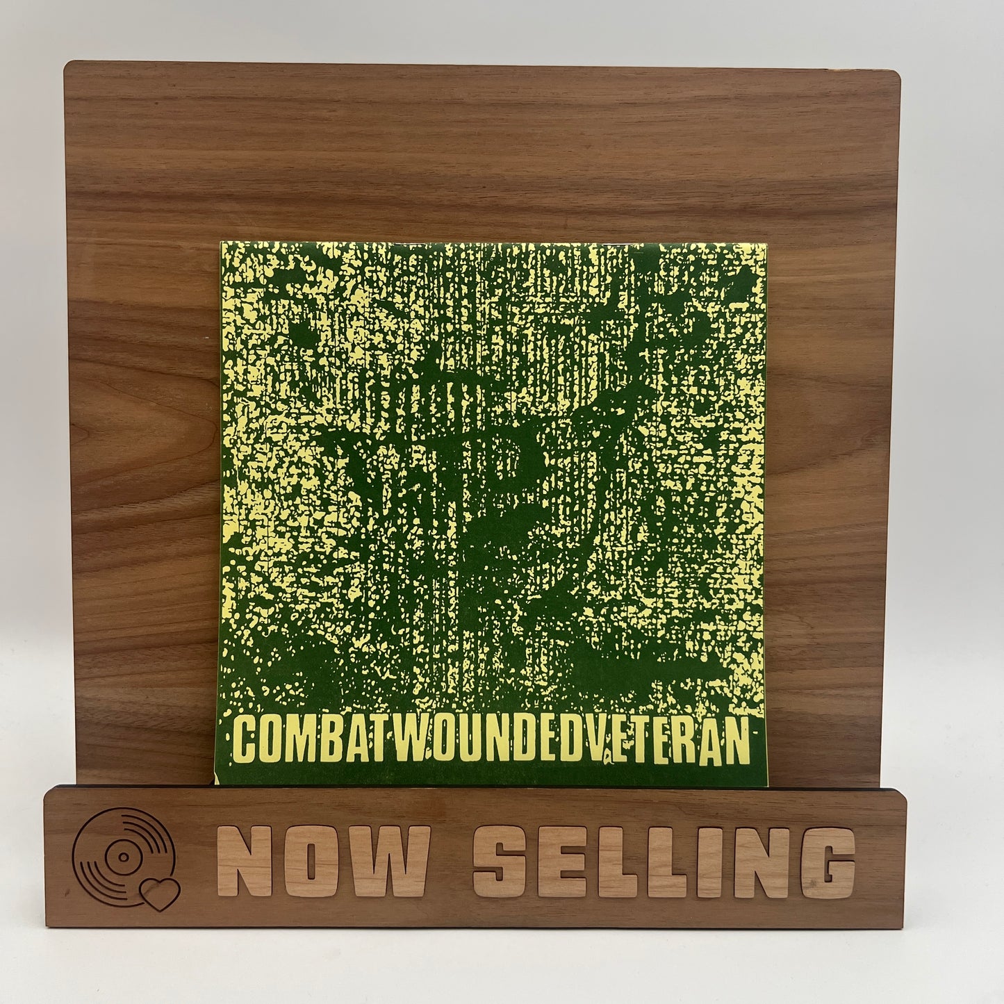 Combatwoundedveteran - I Know A Girl Who Vinyl LP Original 1st Press Blue / Green