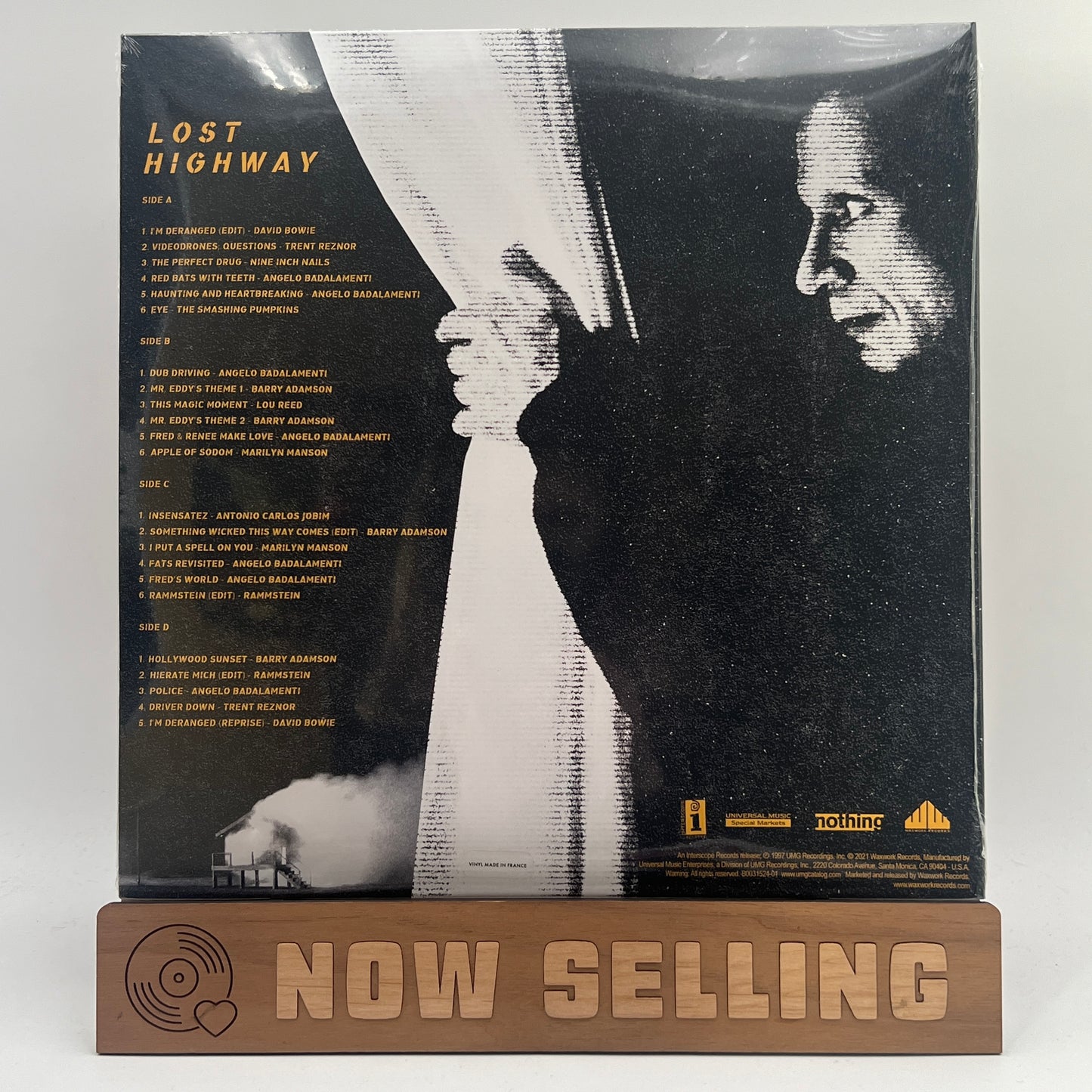 Lost Highway Soundtrack Compilation Vinyl LP Splatter SEALED Nine Inch Nails