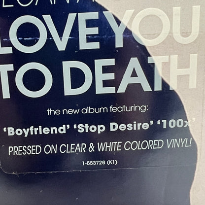 Tegan and Sara - Love You To Death Vinyl LP Clear w/ White Marble SEALED