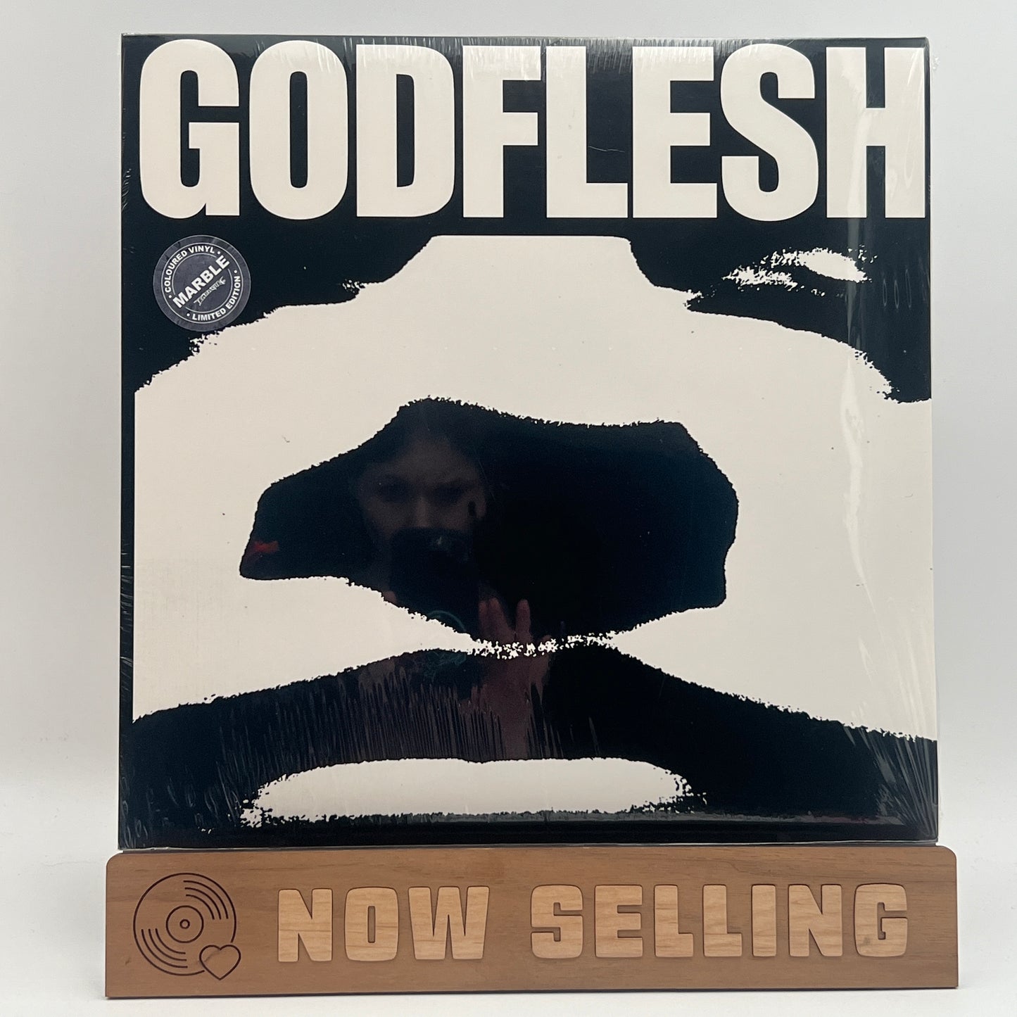 Godflesh Selft Titled Vinyl LP SEALED Reissue Smokey Clear LTD /300