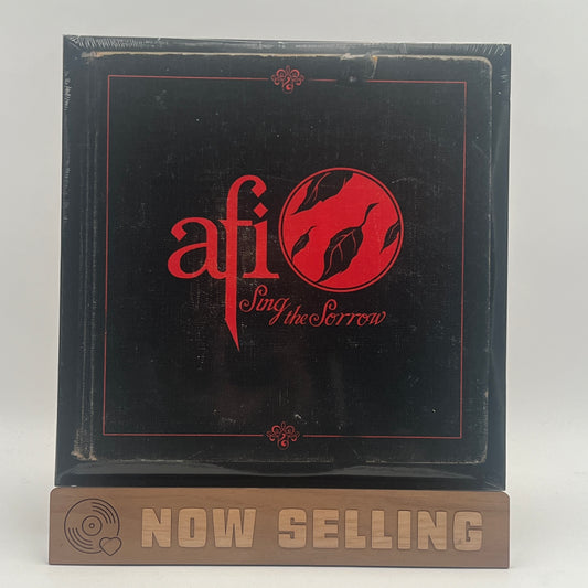 AFI - Sing the Sorrow Vinyl LP Black & Red Pinwheel Splatter Reissue SEALED