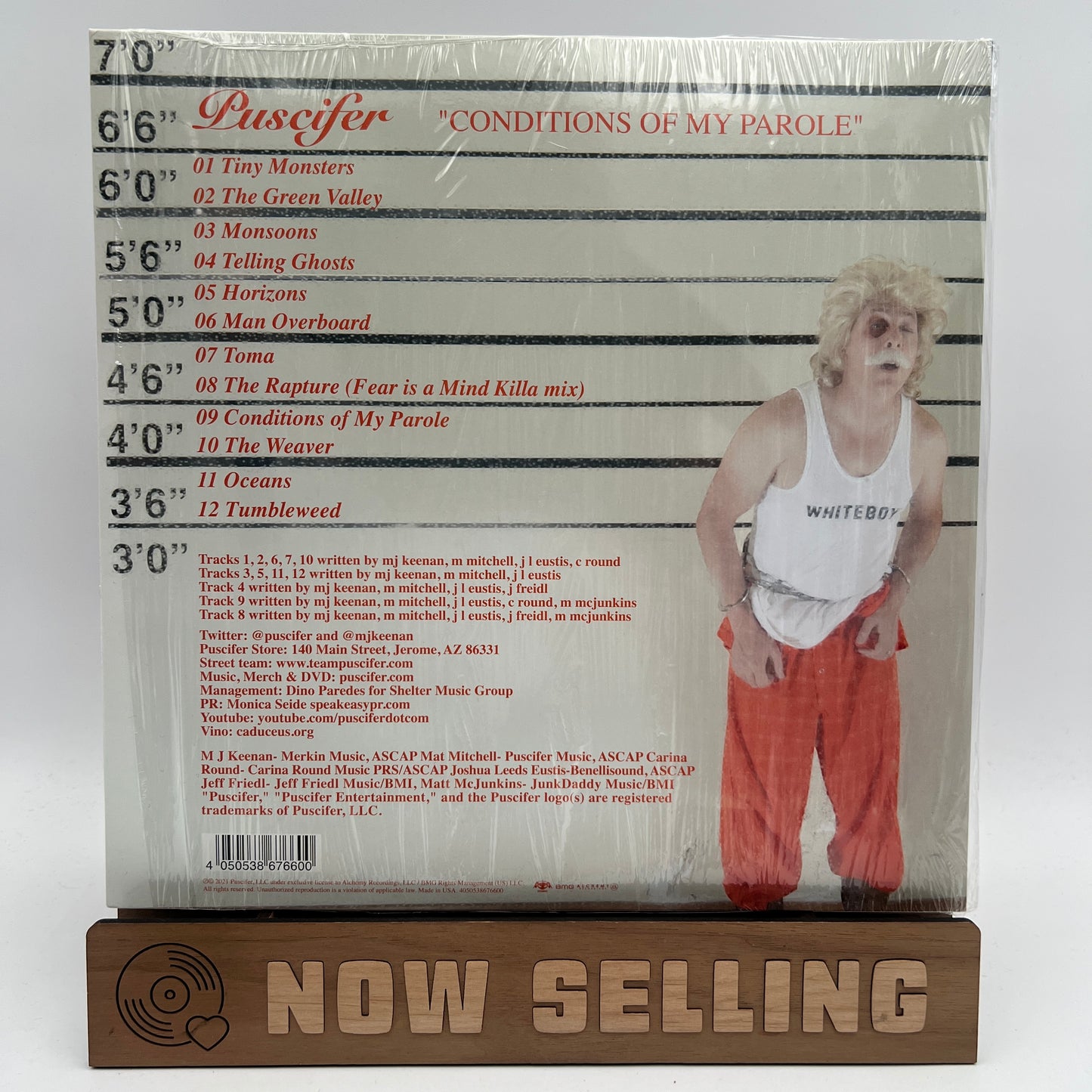 Puscifer - Conditions Of My Parole Vinyl LP Reissue Signed by Carina Round!