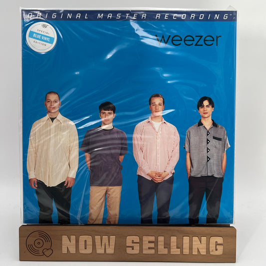 Weezer Blue Album Vinyl LP Mobile Fidelity SEALED Blue Vinyl