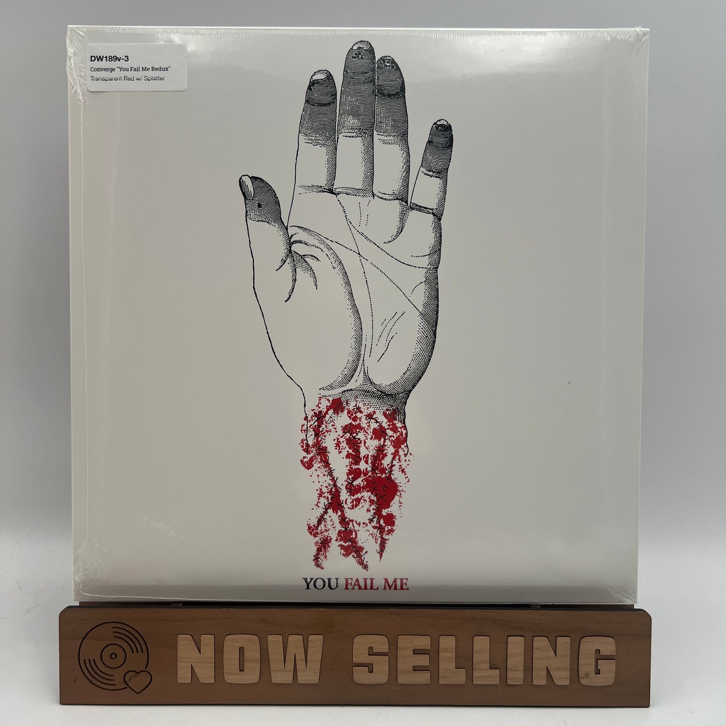 Converge - You Fail Me Redux Vinyl LP SEALED Red w/ White Splatter