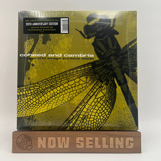 Coheed And Cambria - The Second Stage Turbine Blade Vinyl LP Transparent Black SEALED