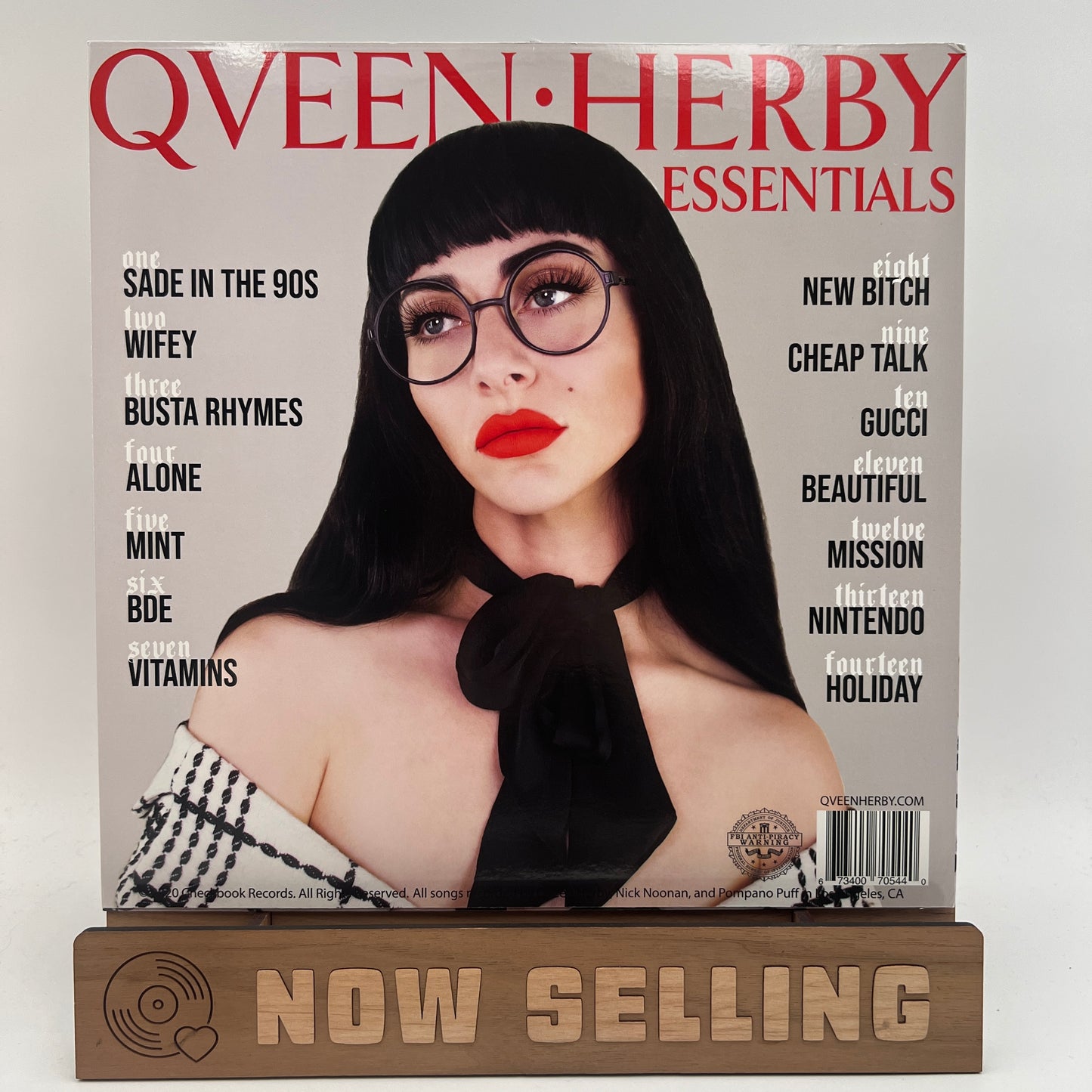 Qveen Herby - Essentials Vinyl LP Orange Transparent SIGNED