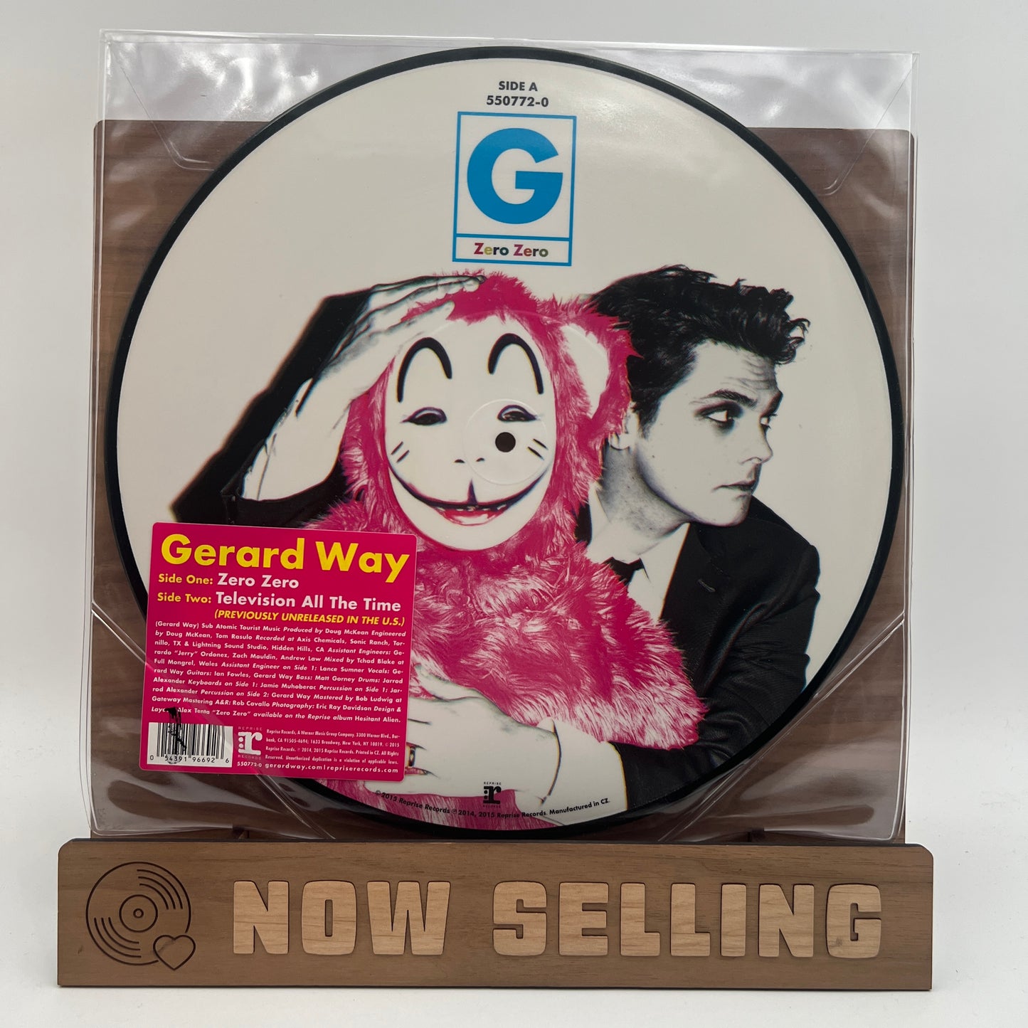 Gerard Way - Zero Zero / Television All The Time Vinyl Picture Disc My Chemical Romance