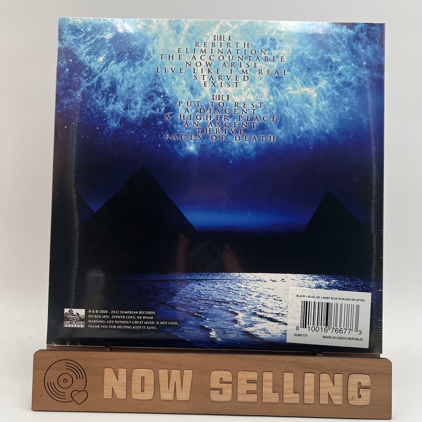 Born Of Osiris - A Higher Place Vinyl LP Tri-Color Splatter SEALED