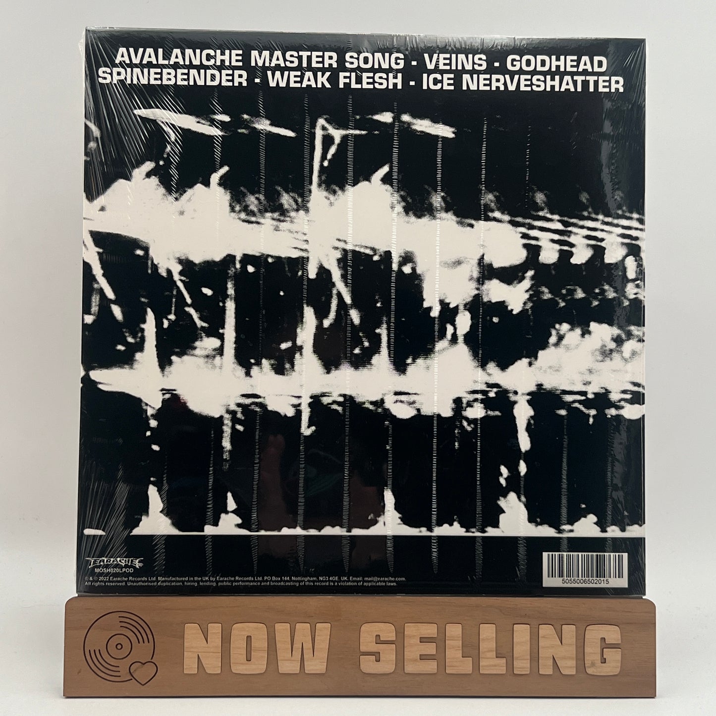 Godflesh Selft Titled Vinyl LP SEALED Reissue Smokey Clear LTD /300