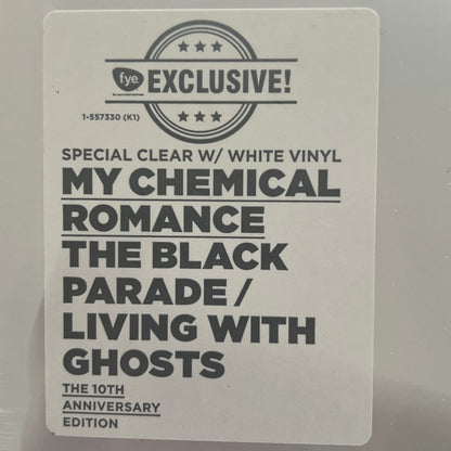 My Chemical Romance - The Black Parade / Living With Ghosts Vinyl LP White Swirl SEALED