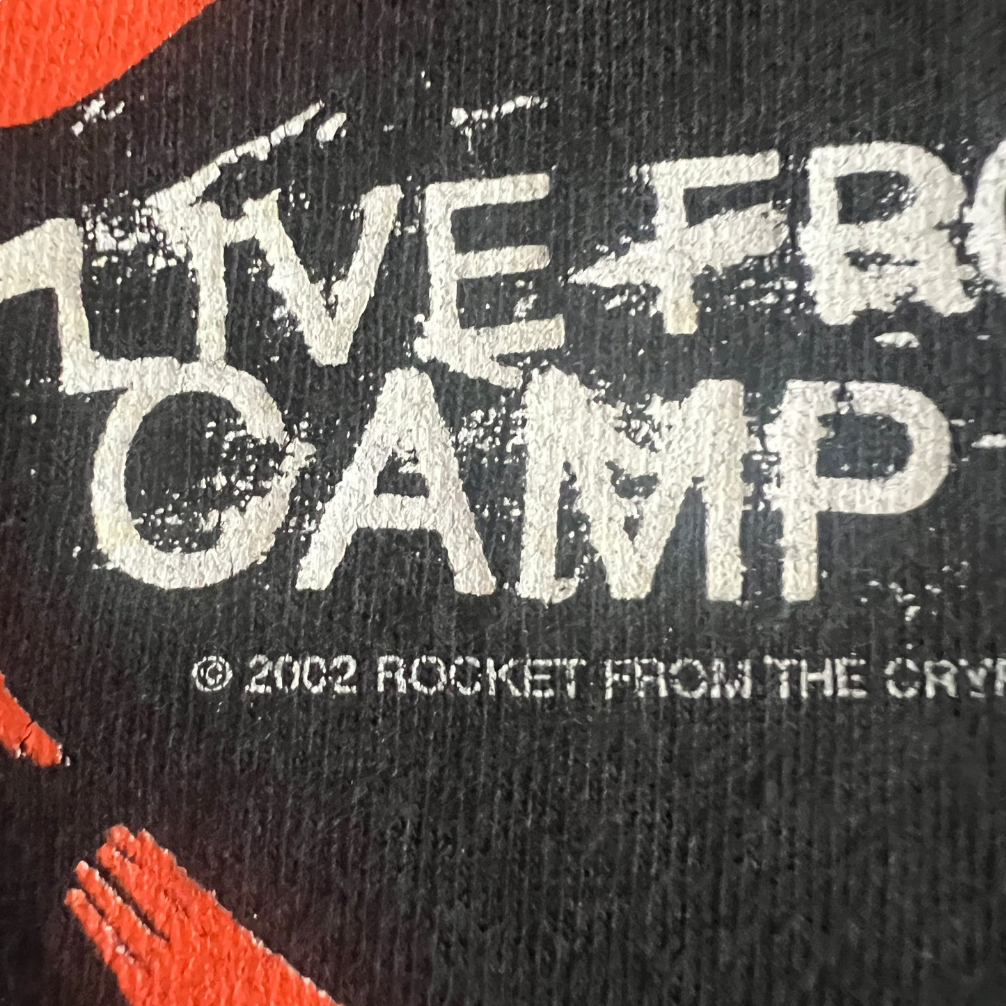 Rocket From The Crypt Band Live From Camp X-Ray Vintage T-Shirt Size S