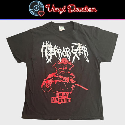 Terrorizer Band 2015 Tour Before The Downfall T-Shirt Size S Fits Like Medium