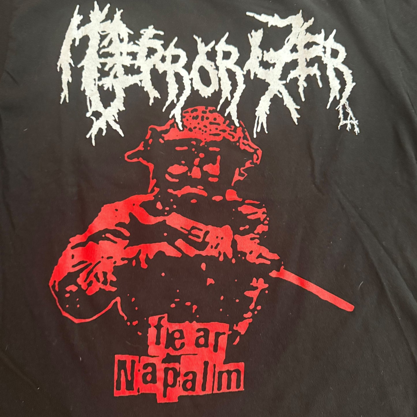 Terrorizer Band 2015 Tour Before The Downfall T-Shirt Size S Fits Like Medium