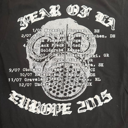 Terrorizer Band 2015 Tour Before The Downfall T-Shirt Size S Fits Like Medium