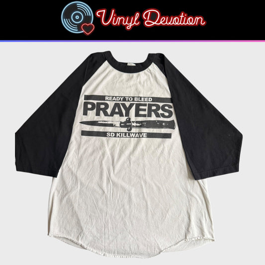Prayers Band SD Killwave Baseball / Raglan T-Shirt Size XL