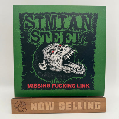Simian Steel - Missing Fucking Link Vinyl LP Neon Green Iron Monkey