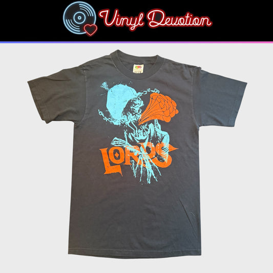 Lords Hardcore Band Skull Vomit Vintage T-Shirt Size S Kiss It Goodbye Lickgoldensky Glasspack