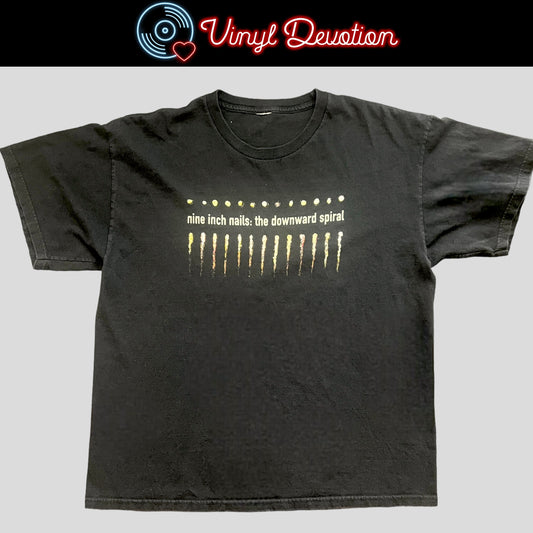 Nine Inch Nails Band Downward Spiral Vintage T-Shirt Size L