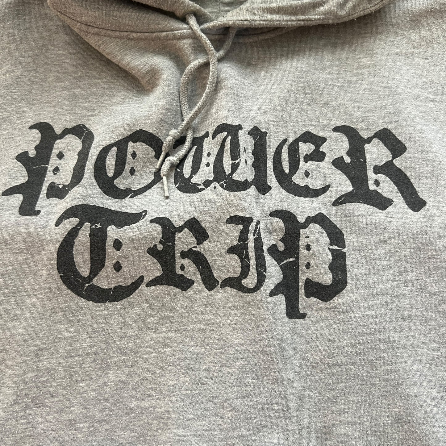 Power Trip Band Bow Your Head Pullover Hoodie Size XL