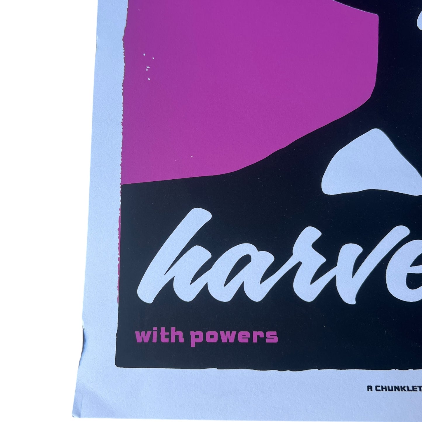 Harvey Milk Band With Powers Concert Poster by Henry Owings Caledonia 18" x 24"