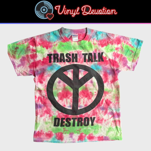 Trash Talk Band Destroy Tie Dye T-Shirt Size M