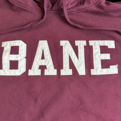 Bane Hardcore Band Maroon Pullover Hoodie Size XL