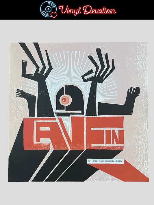 Cave-in / Doomriders Show Poster December 2005 Emo's in Austin, TX 18 x 18 inches