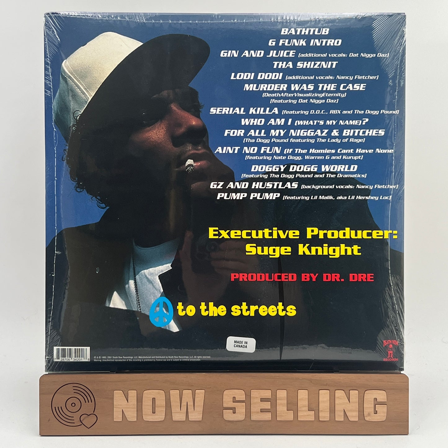 Snoop Doggy Dogg - Doggystyle Vinyl LP Red/Black Sky Canary Splatter SEALED