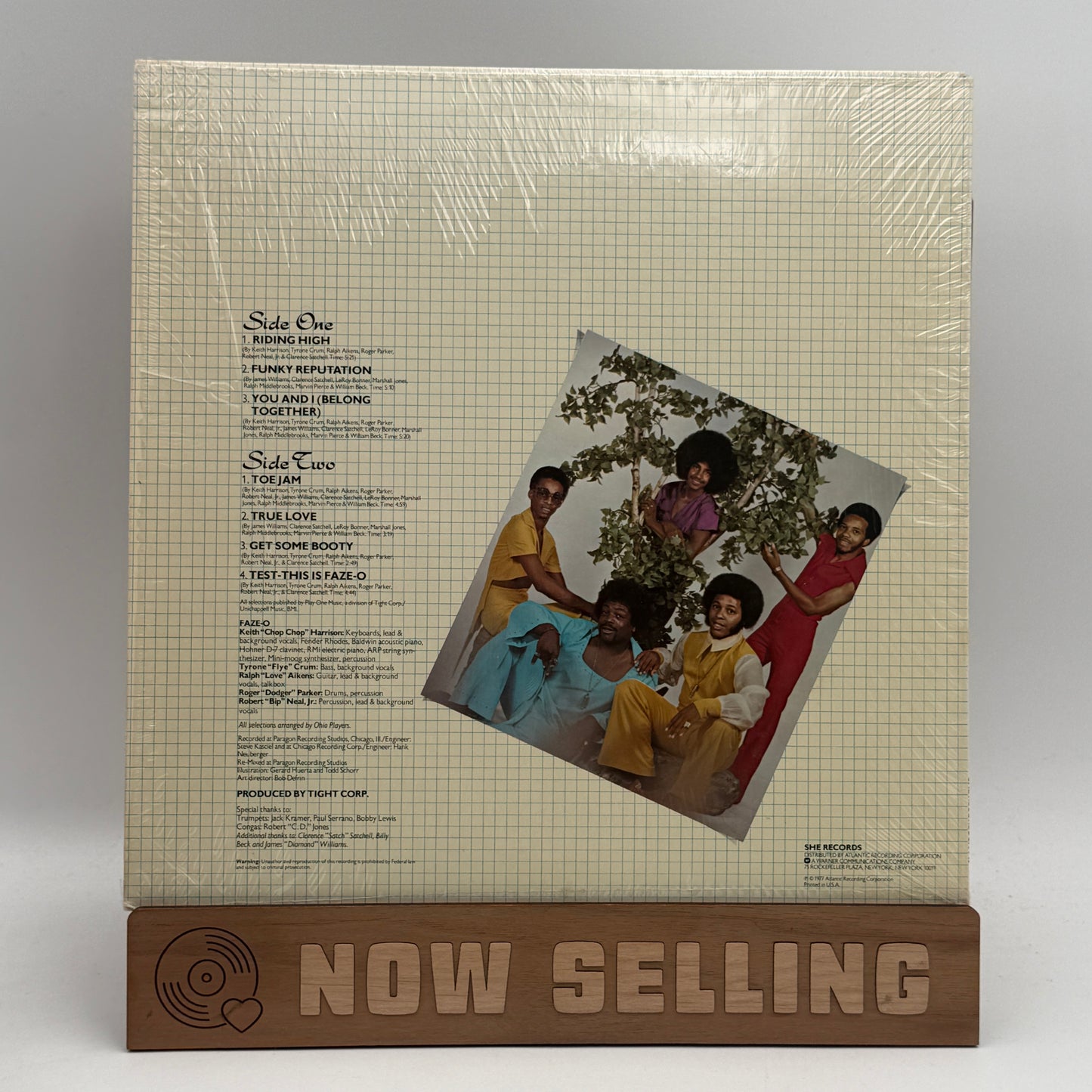Faze-O Riding High LP and 7" Bundle Vinyl Lot