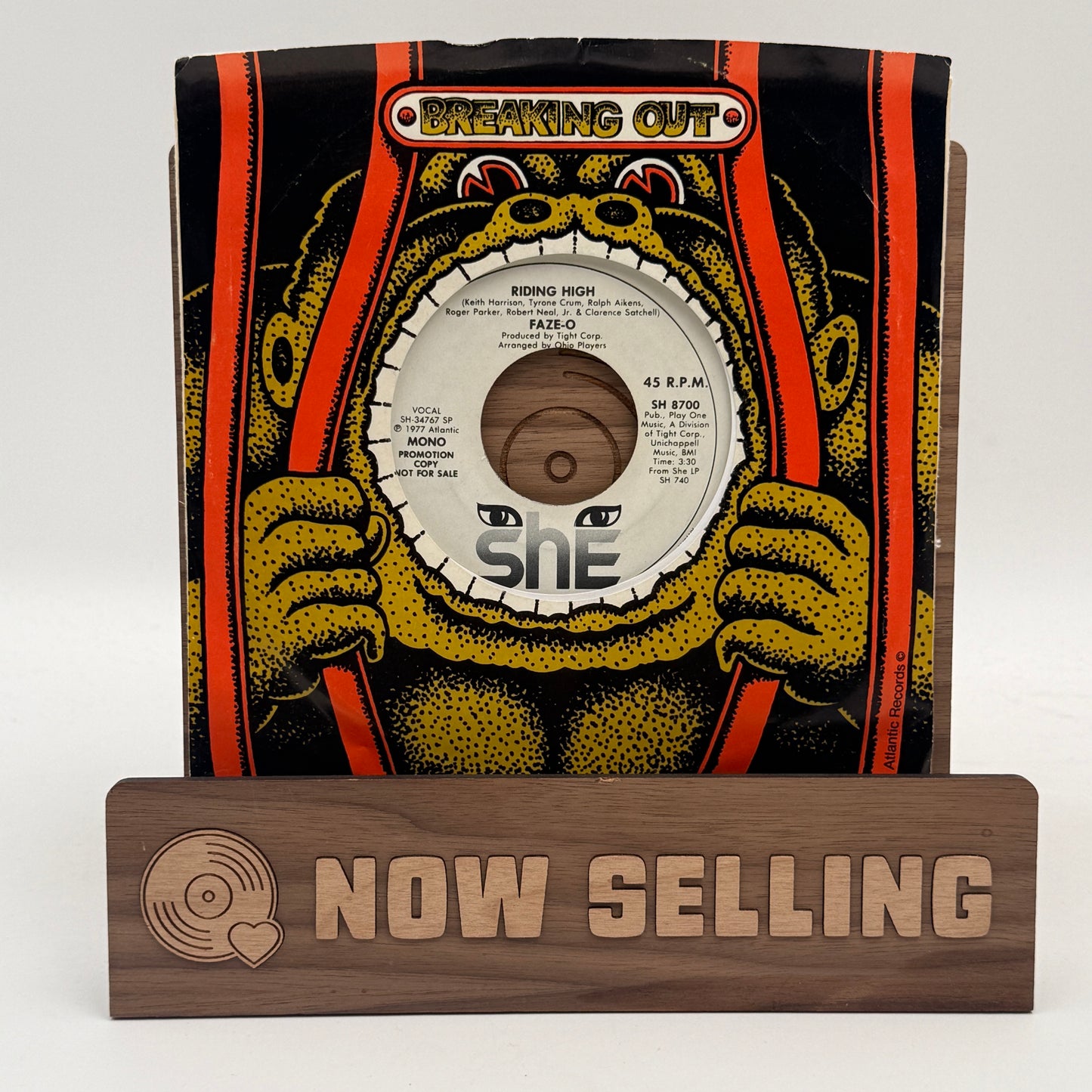 Faze-O Riding High LP and 7" Bundle Vinyl Lot