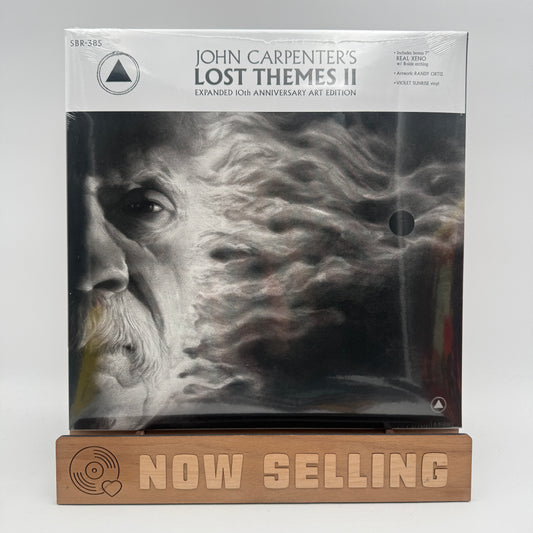 John Carpenter - Lost Themes II Vinyl LP w/ 7" Reissue  Neon Violet Sunrise SEALED
