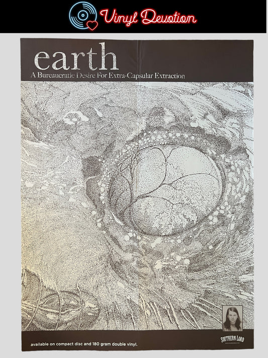 Earth - A Bureaucratic Desire for Extra-Capsular Extraction 2010 Promo Poster 18 x 24 inches