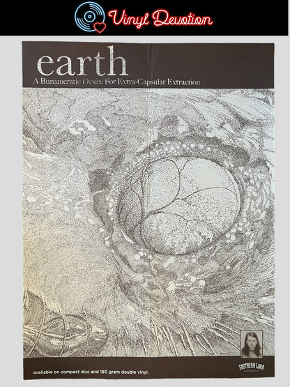 Earth - A Bureaucratic Desire for Extra-Capsular Extraction 2010 Promo Poster 18 x 24 inches