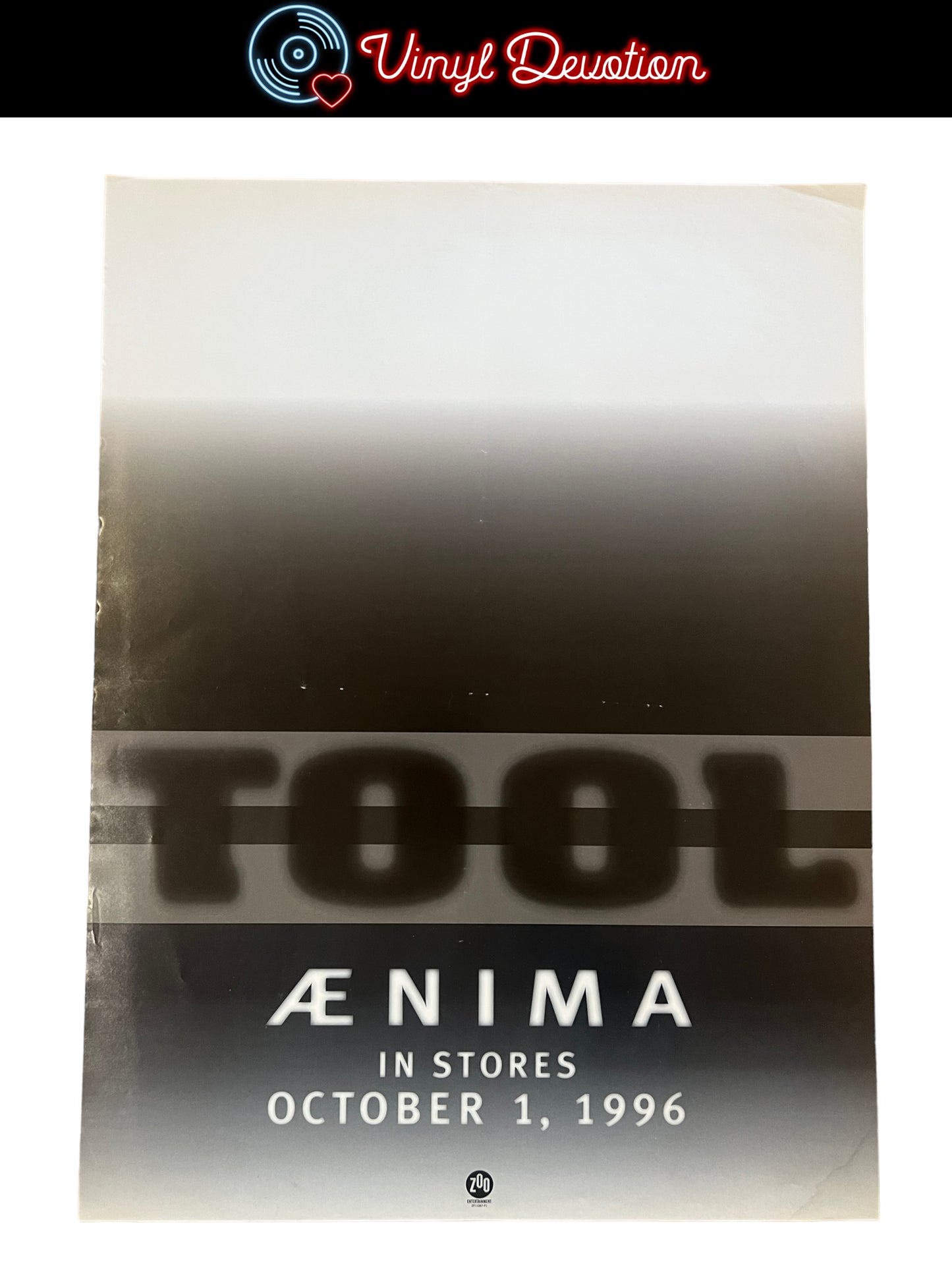 Tool Band - Aenima 1996 Vintage Promo Poster 18 x 24