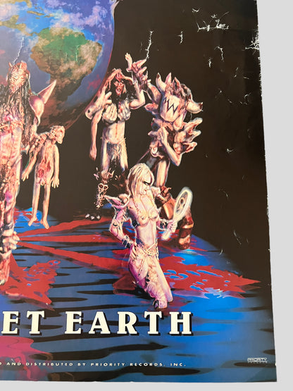Gwar - This Toilet Earth Vintage 1994 Promo Poster 18 x 24 inches