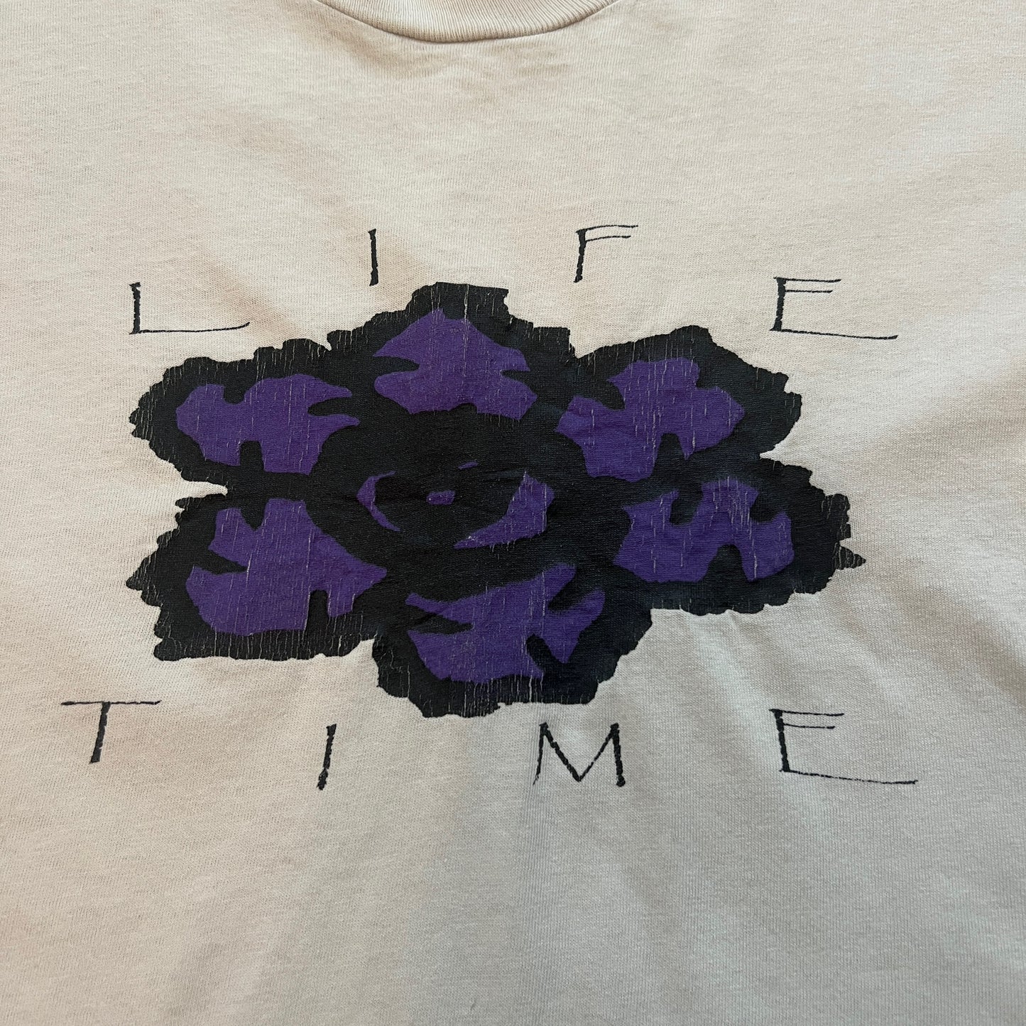 Lifetime Band Dwell 1991 Vintage T-Shirt Size XL Single Stitch Hardcore