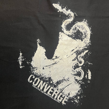 Converge Band You Fail Me First Light Vintage T-Shirt Size Large