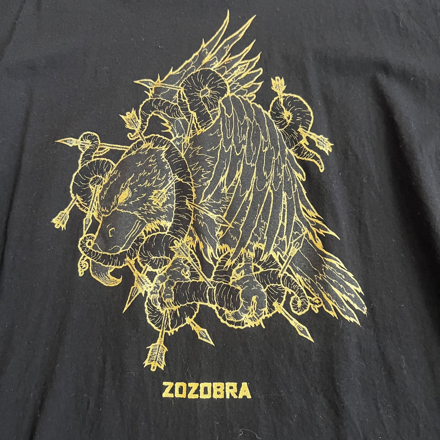Zozobra Band - Bird Of Prey T-Shirt Size M Black