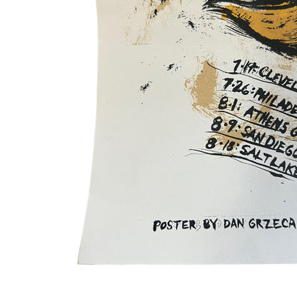 Pelican - City of Echoes 2007 Tour Screen Print Poster by Dan Grzeca 18 x 24 inches