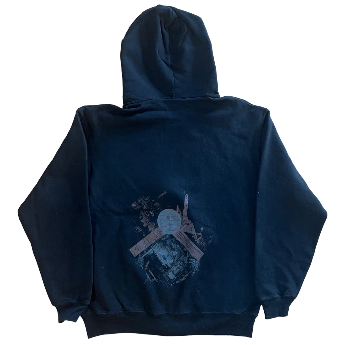 Khanate Northern European Deride 2004 Black Zipper Hoodie Size L