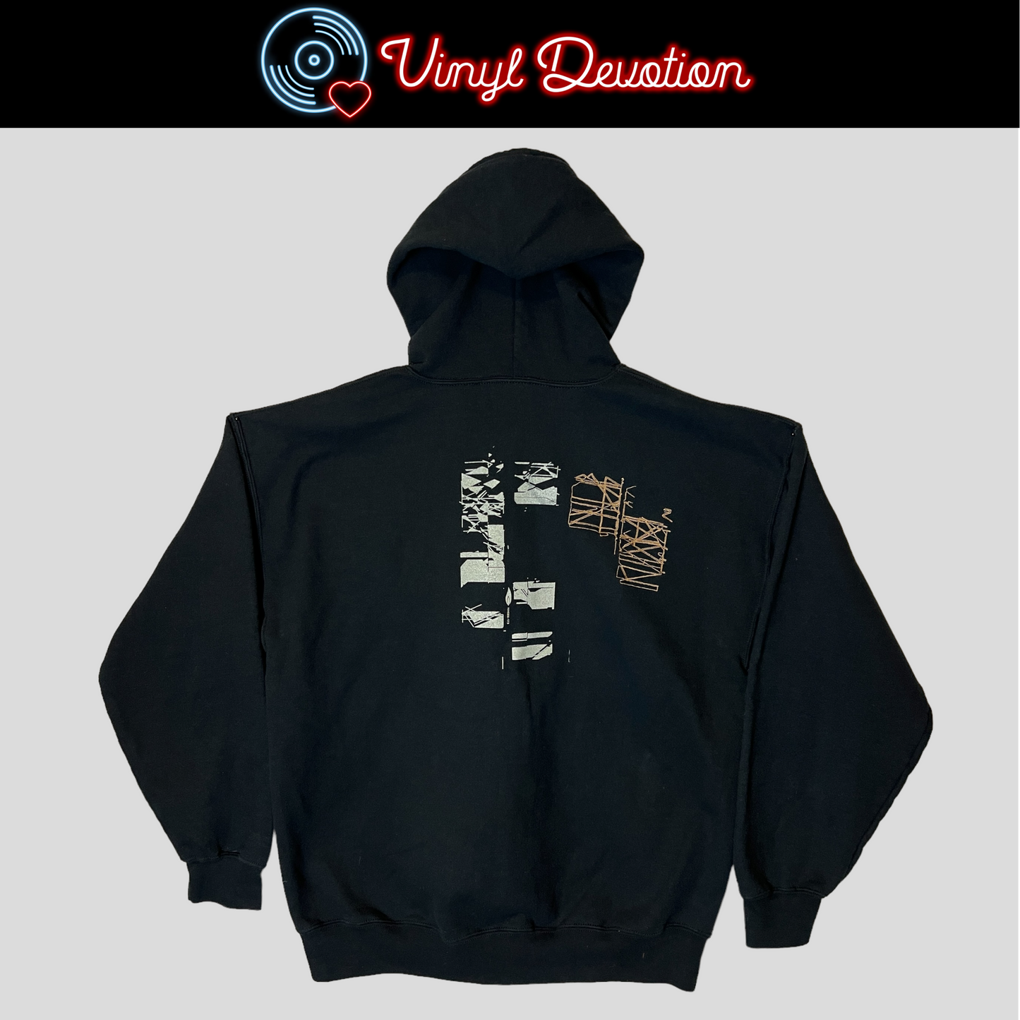 Khanate Out There Someone Is Dying Hopefully Embroidered Zip up Hoodie Size XL Hydra Head