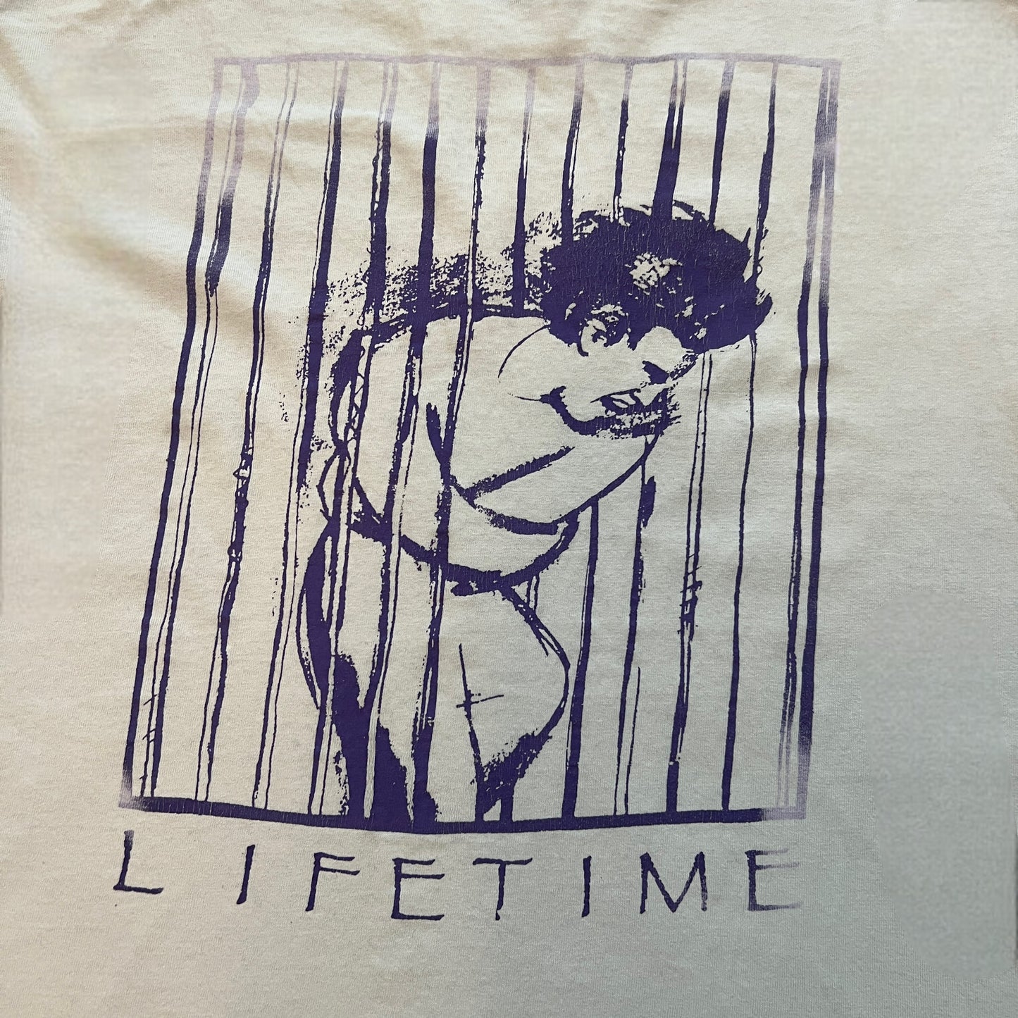 Lifetime Band Dwell 1991 Vintage T-Shirt Size XL Single Stitch Hardcore
