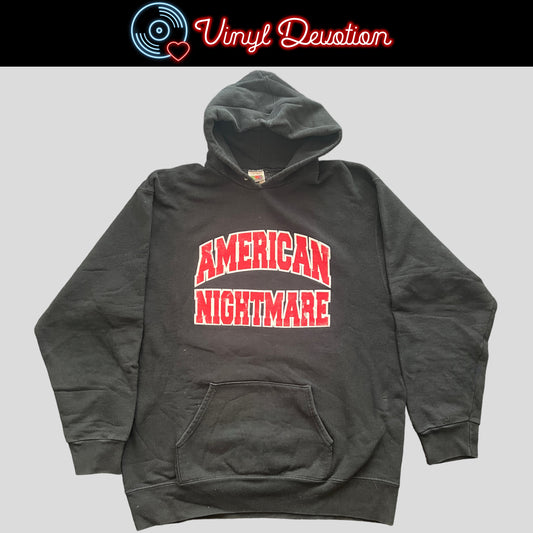 American Nightmare Band Varsity Pullover Hoodie Size 2XL Give Up The Ghost