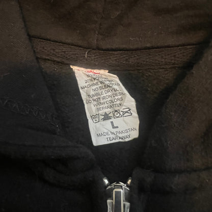 Today is the Day Zip-Up Hooded Sweatshirt In The Eyes of God Size L
