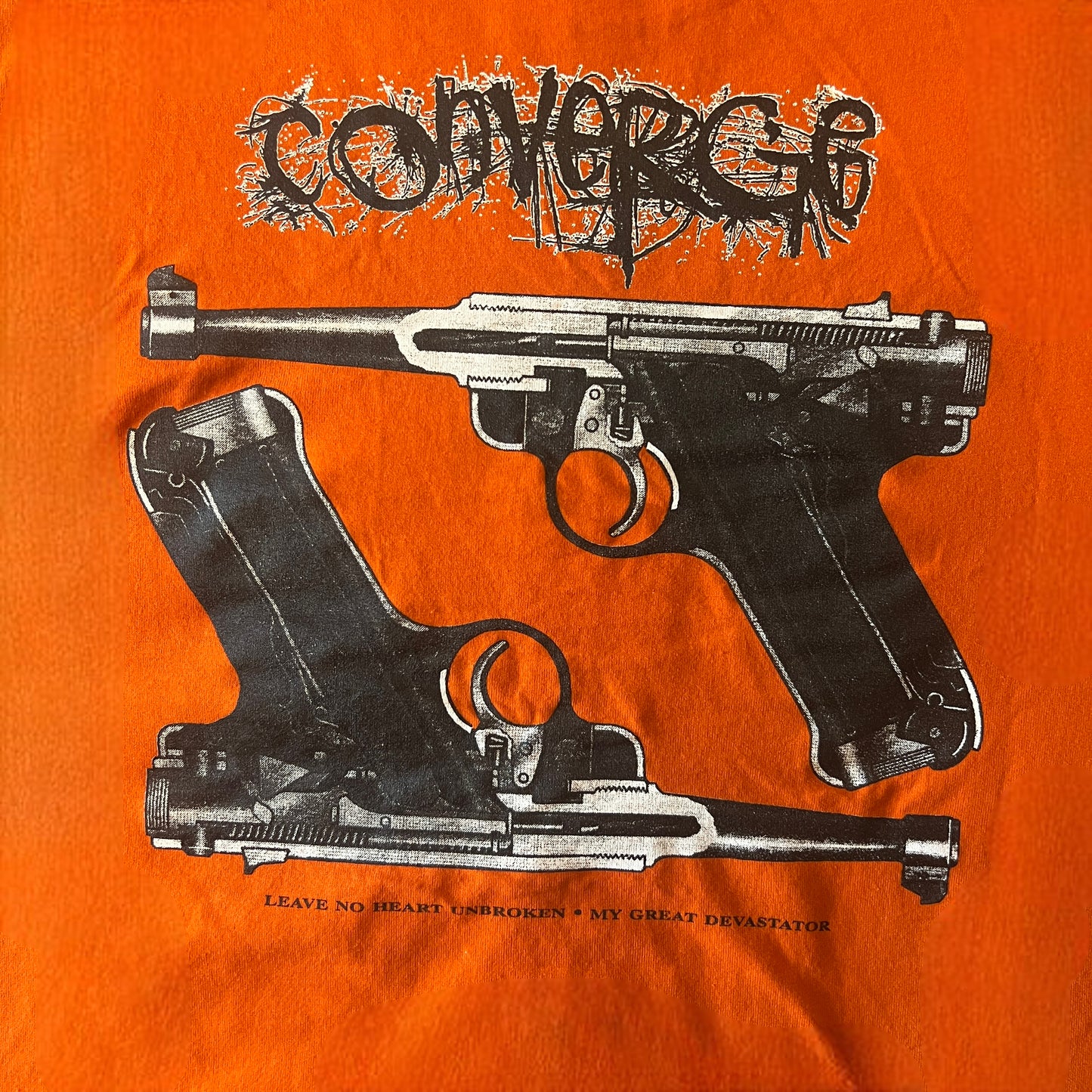 Converge Band My Great Devastator Poacher Diaries 1999 Vintage T-Shirt Size XL