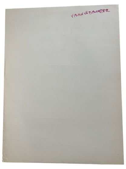 Vision of Disorder - Self Titled Vintage 1996 Promo Poster 18 x 24 inches