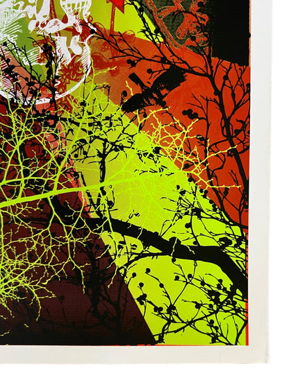 Isis The Band / Jesu / Torche / Zozobra USA 2007 Silkscreen Tour Poster Seldon 19 x 25 inches