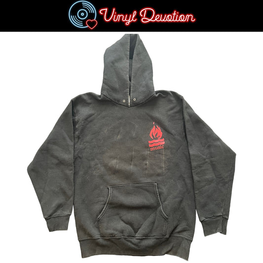 Hot Water Music Band Pullover Hoodie Size Large